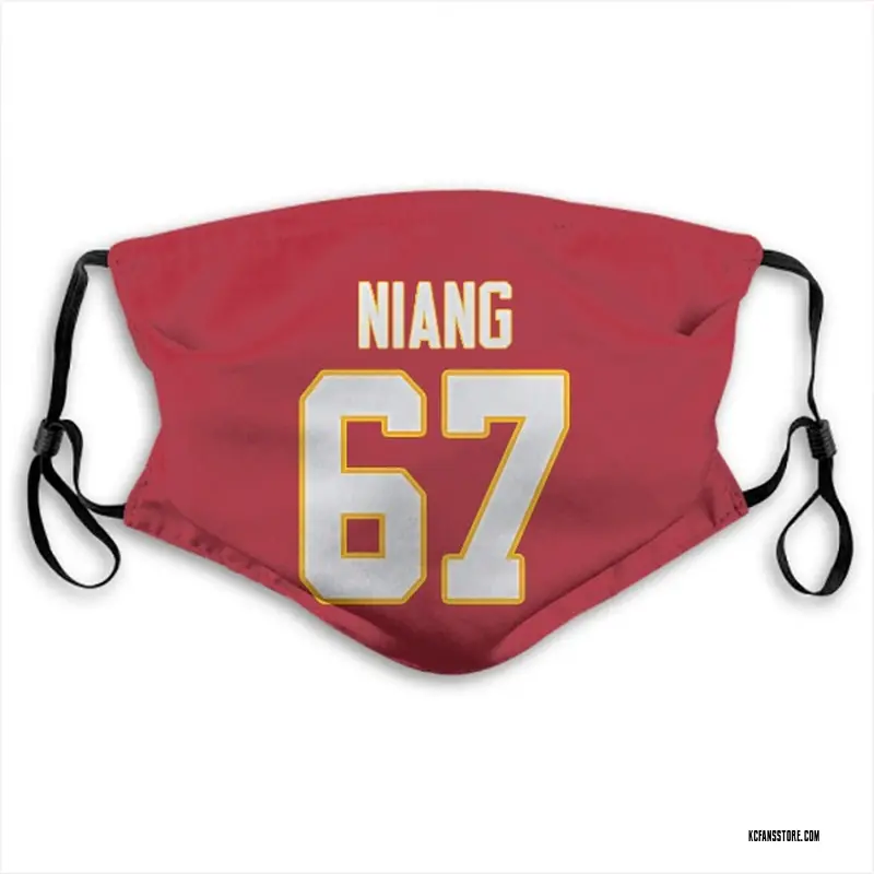 Kansas City Chiefs Lucas Niang #67 Team Issued 2021/22 Jersey