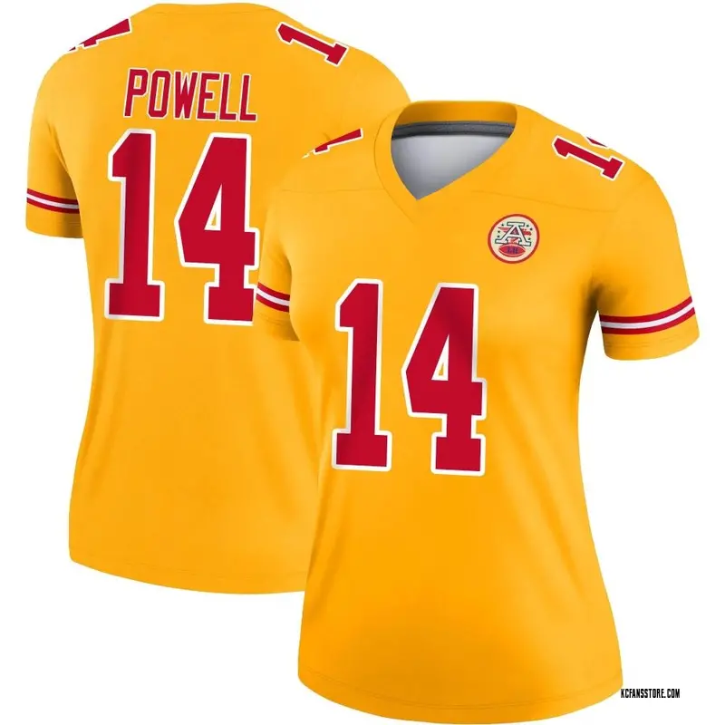 Kansas City Chiefs Cornell Powell #14 Issued 2021/22 Practice Jersey