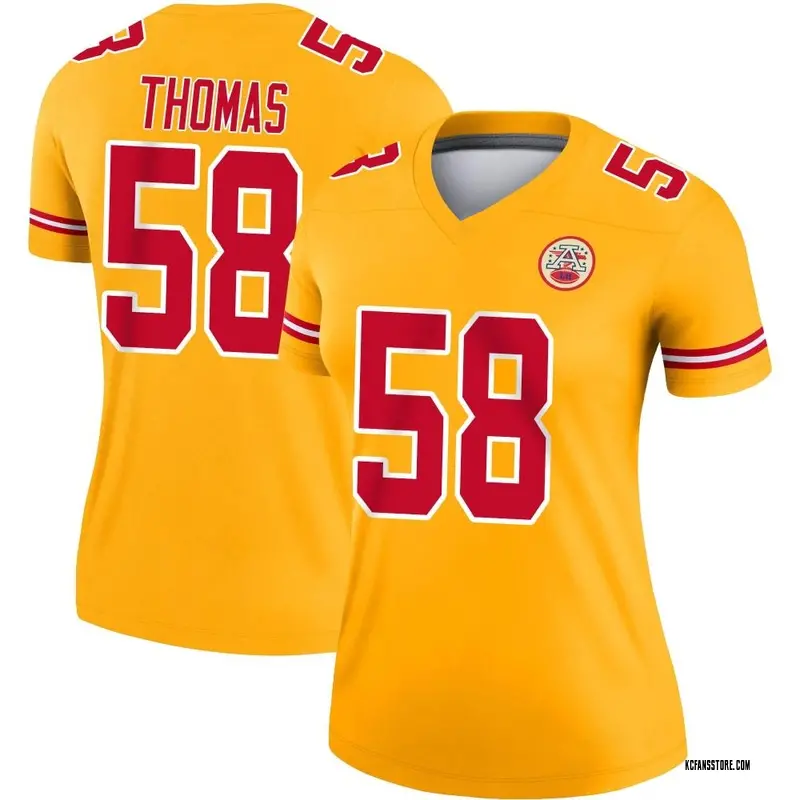 Derrick Thomas Jersey, Derrick Thomas Legend, Game & Limited